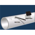Anticorrosive repair patch & filler mastic & melt stick for sealing damaged pipe coatings
